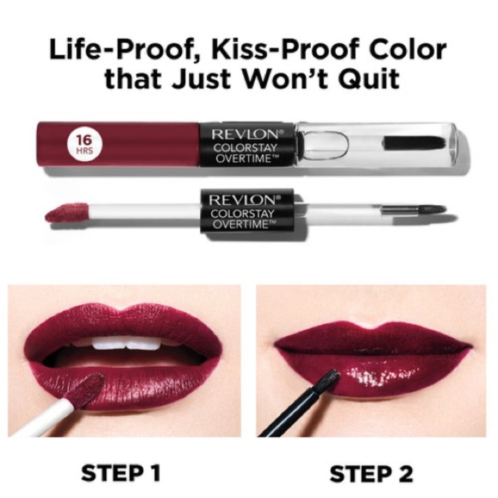 This is a Lip Color and Clear Topcoat 2in1 from Revlon Colorstays and is nude.